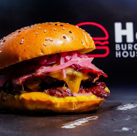 H&R DBL Cheese bacon